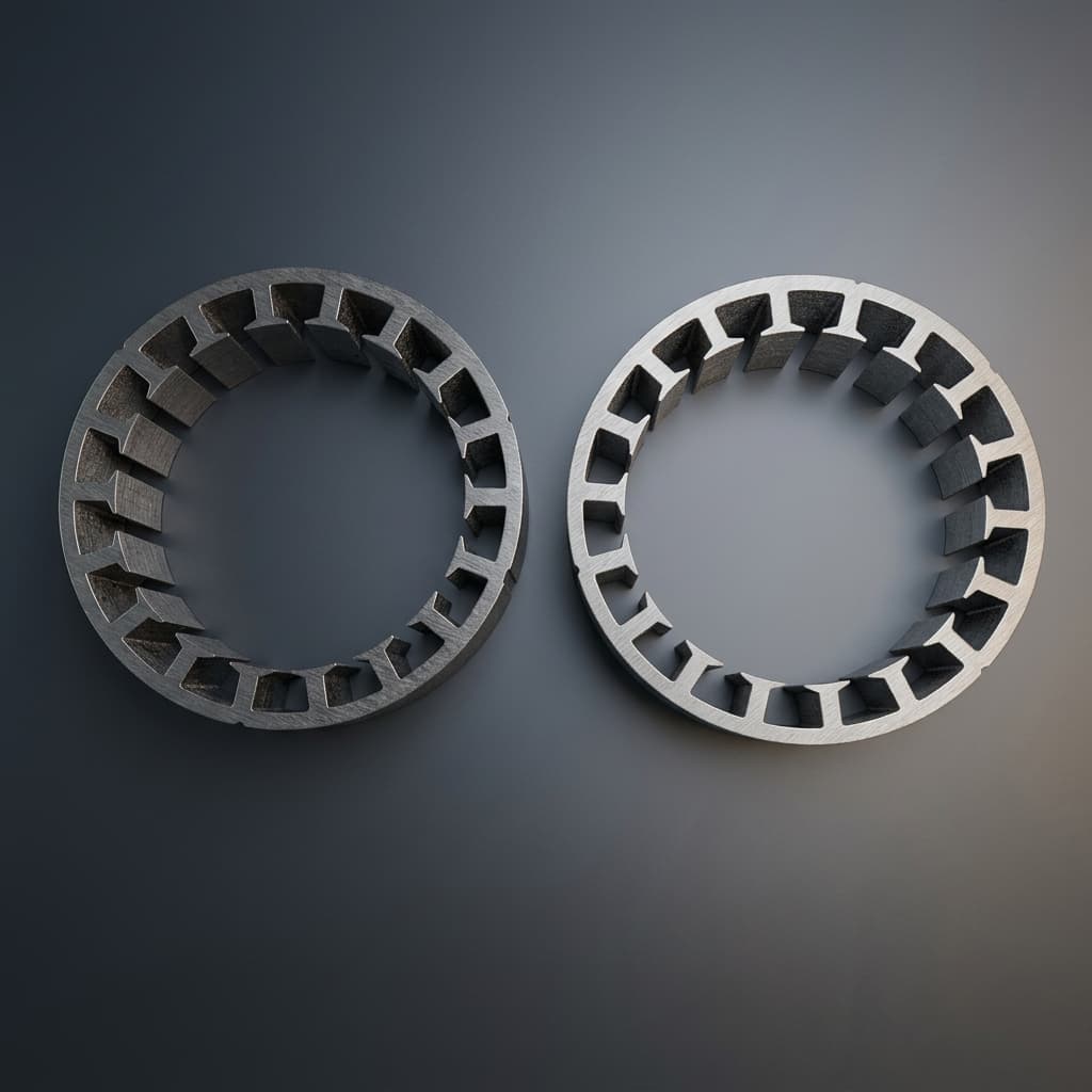 High fidelity AFPM stator segment for winding access planning