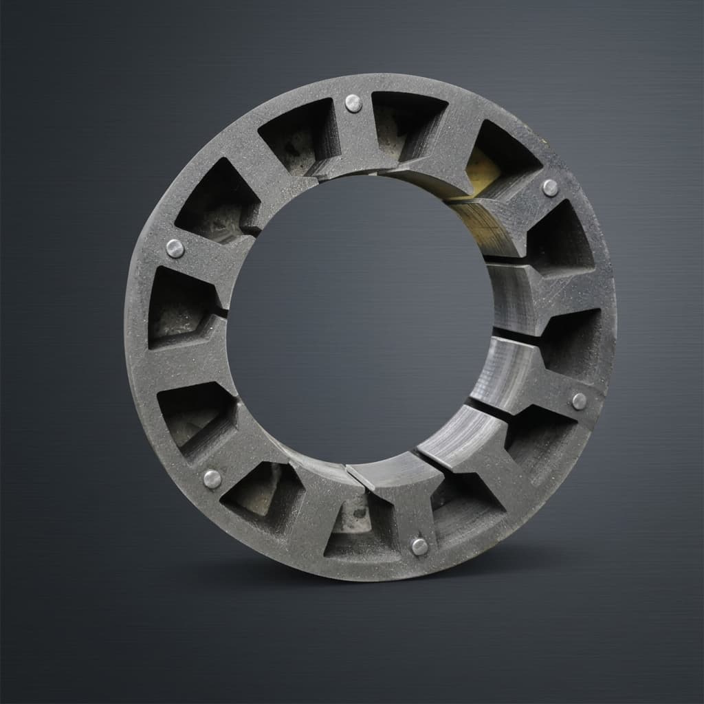 High fidelity render of SMC motor core
