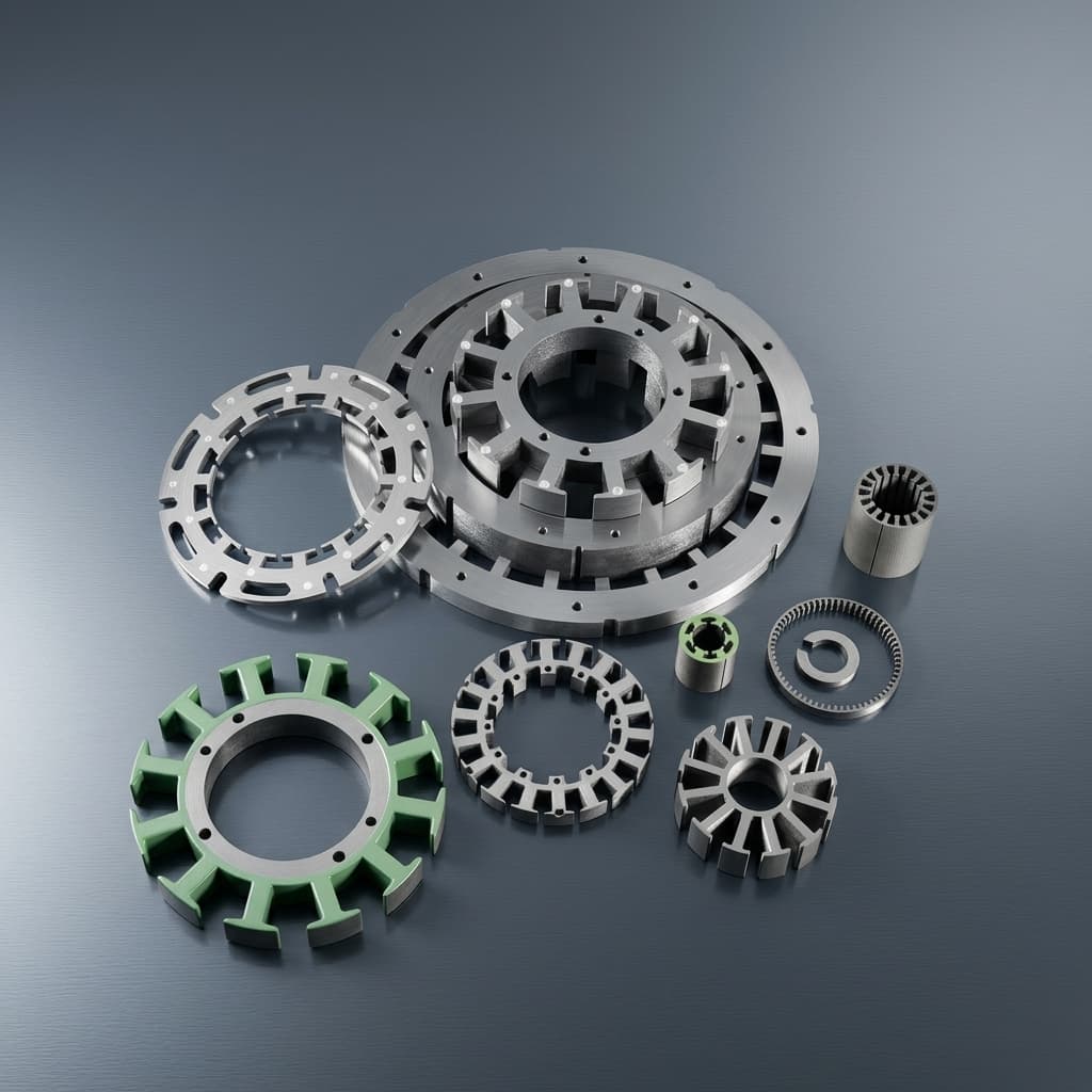 SMC stator tooth module for yokeless axial flux topology