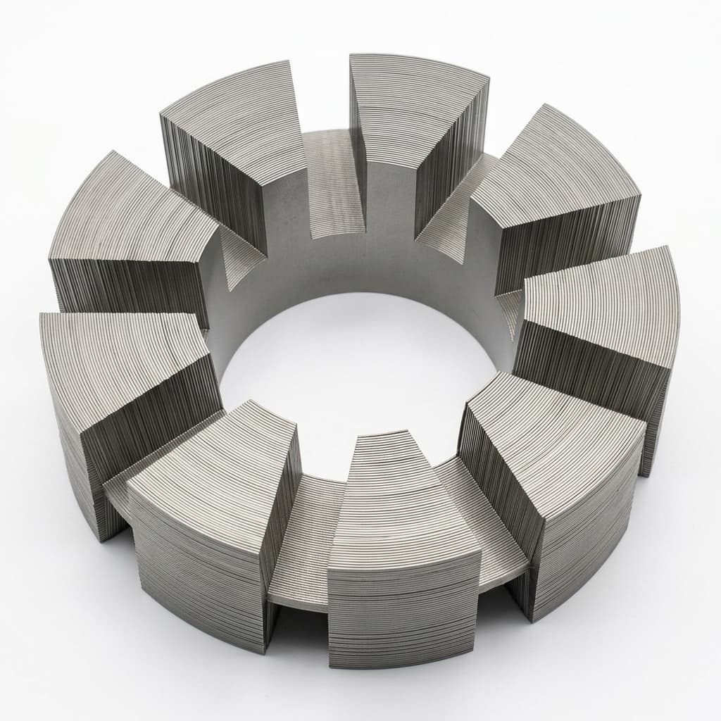 AFPM stator concept for SMC manufacturing review